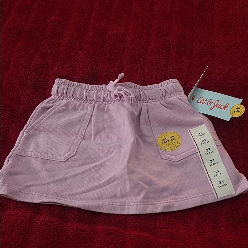 Cat & Jack Light Purple Kids Skirt